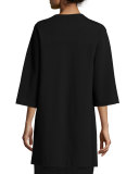 Double-Knit Topper with Embroidery 
