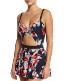 colombe d'or floral-print swimdress