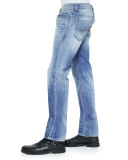 Safado 816P Faded Denim Jeans, Indigo
