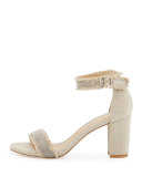 Chaingang Fringe City Sandal, Oat