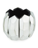 Large Pyramid Cuff Bracelet