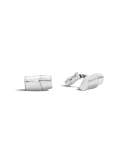 Men's Bamboo Collection Sterling Silver Cuff Links