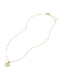 Cross Necklace with Diamonds in 18k Gold