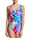 In Bloom Floral-Print One-Piece Swimsuit
