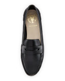 Pinch Grand Penny Leather Loafer, Black