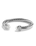 Cable Classics Bracelet with Pearls and Diamonds