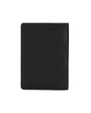 Lalknis Textured Leather Passport Holder, Black