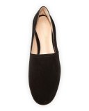 Suede Slip-On Flat