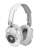 MH40 Over-Ear Headphones, White/Silver