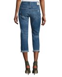 The Ex-Boyfriend Distressed Slim Jeans, 12 Years Aroma