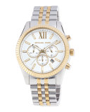  Mid-Size Two-Tone Stainless Steel Lexington Chronograph Watch