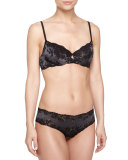 Italia Low-Rise Thong, Black