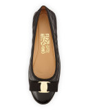 Rufina Quilted Ballerina Flat, Black