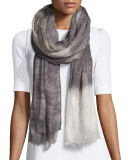 Cashmere-Blend Shimmer Scarf