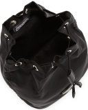 Vela Drawstring Pouch, Black (Nero)