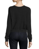 Crewneck Cashmere Pullover Sweater