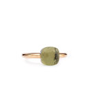 Nudo Rose Gold & Prasiolite Ring, Mini