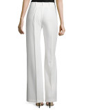 Hayden High-Waist Italian Cady Trousers 