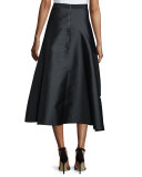 Imago Jacquard Full Midi Skirt  