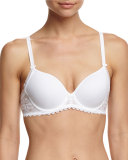 Purity Convertible Spacer Contour Bra, White