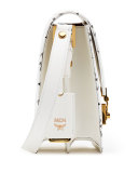 Patricia Visetos Small Shoulder Bag, White