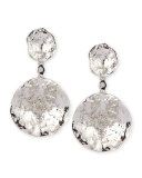 Serenity Double-Flower Diamond Earrings 