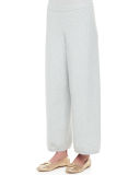 Wide-Leg Knit Pants