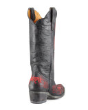 University of Nebraska Tall Gameday Boots, Black