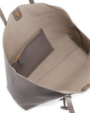 Large Shopping Tote Bag, Gray