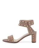 Veto Studded Suede 65mm Sandal