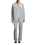Velour Full-Length Jog Pants