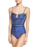 Daily Grind Bandeau One-Piece Swimsuit