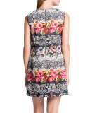 Josie Floral-Print Shift Dress
