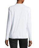 Long-Sleeve Organic Cotton Pocket Top