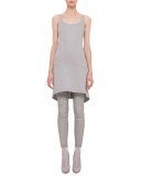 Scoop-Neck Apron Dress