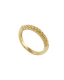 18k Caviar Ring
