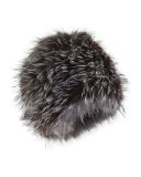 Fox Fur Bubble Hat