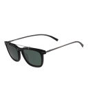 Polarized Square Sunglasses W/Metal Bar