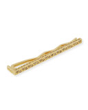 Manawa 18K Gold Tie Clip with Diamonds