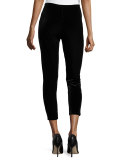 Velour Cropped Leggings