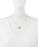 Cali Sunburst Pendant Necklace