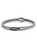 Black Diamond Loop Bracelet