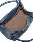 Parachute Small Intrecciato Tote Bag, Cobalt Blue