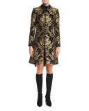 Raye Baroque Embroidered Coat