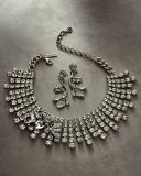 Crystal-Row Statement Necklace