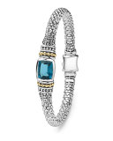 Caviar Color London Blue Topaz Bracelet