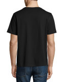 8-Bit Glasses Graphic T-Shirt, Black