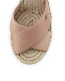Bima Leather Wedge Espadrille Sandal, Makeup