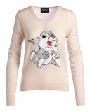 x Disney® Thumper Sequined Grace Jumper, Powder Pink