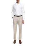 Super 150s Wool Trousers, Tan